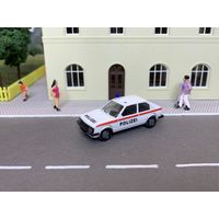 Opel Kadett POLIZEI. Масштаб HO 1:87.