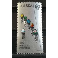 Польша 1972 Спорт Велопробег