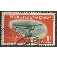 Румыния. Авиамоделизм. 1953г. Mi#1450.