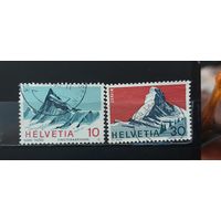 РАСПРОДАЖА ШВЕЙЦАРИЯ 1965г. Полная серия. Гаш.