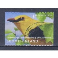[687] Финляндия 2001. Фауна.Птицы.Иволга. Гашеная марка.