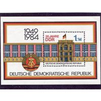 ГДР. 35 лет ГДР. Блок