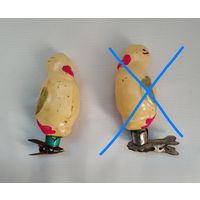 Ёлочная игрушка Уточка на прищепке