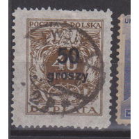 Герб Польша 1934 год  лот 6 С НАДПЕЧАТКОЙ