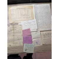 Документы 1920-е годы.цена за все.