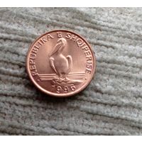 Werty71 Албания 1 лек 1996 Пеликан