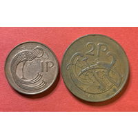 Ирландия 2 монеты