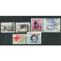 Хорватия - 1993г. - Полные серии, служебные марки - 6 марок - MNH. #2-Bc-48-KS-2