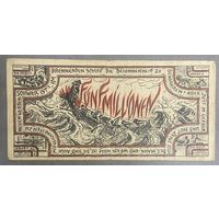 Банкнота 5 миллионов марок 1923 год. Итцехо. Веймарская республика