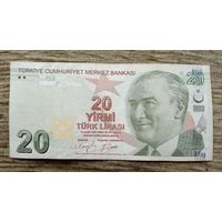 Werty71 Турция 20 лир 2009 (2021) банкнота 1970