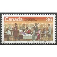 Канада. Национальная неделя волонтёров. 1987г. Mi#1033.