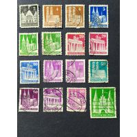 Германия 1948. Британско американская зона. Немецкие здания