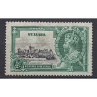 1935 Сент-Люсия /St Lucia* Юбилей коронации Георг V, Замок Виндзор