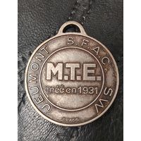 Медаль железнодорожника предварительно серебро 1931 m t e