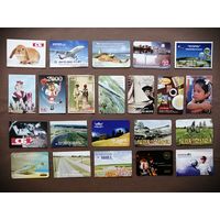 Календарики по 70 копеек за штуку, можно рассчитываться рос. рублями, даже железными, kin-2 (4023)